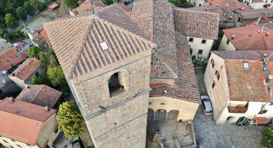 Mooie torens in Toscane